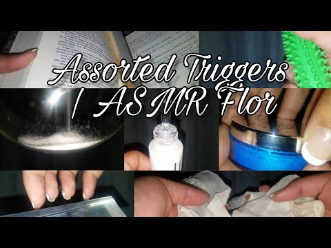 Binuarel ASMR | Assorted Triggers (No Talking) Tapping, Gloves, Page turning, Tracing