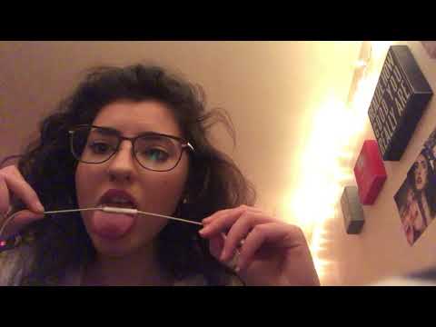 Lo-Fi Whispered ASMR~ gum chewing, mouth sounds, tapping