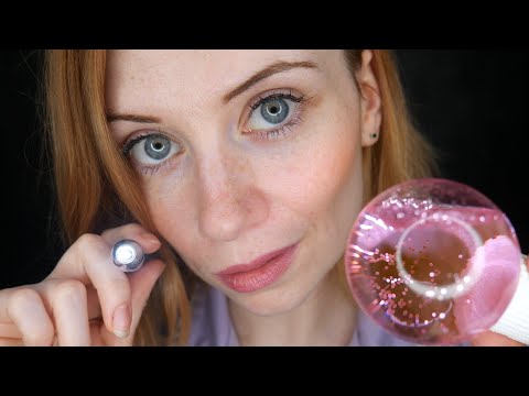 ASMR - Close up Pimple Popping  and Cooling Treatment