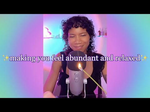 Rich and Relaxed 💸😌 ASMR Reiki to Melt Away Your Money Blocks and Stress | Plucking, Soft Spoken