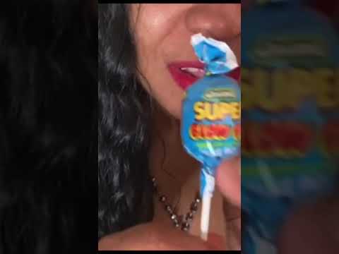 ASMR Blue Berry Lollipop
