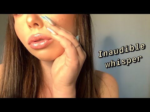 ASMR INAUDIBLE WHISPER + MOUTH SOUNDS