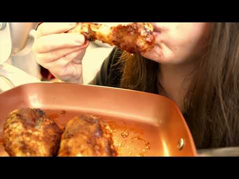 ASMR ALL THE CHICKEN COMPILATION