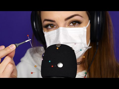 ASMR | Removing Pointy Objects / Cleaning Up the Mic (You!)