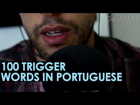 ASMR: 100 trigger words in Brazilian Portuguese