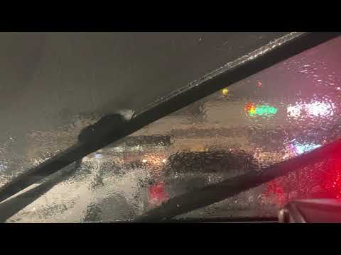 Gentle Rain Tapping On My Car Window [4K]