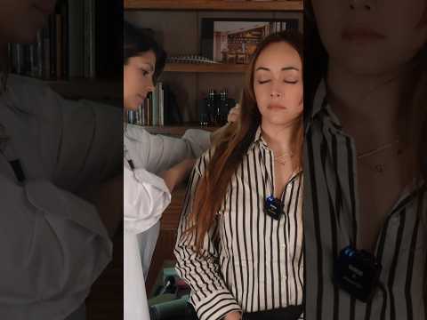 ASMR Photoshoot Session | Long Hair Sounds, Camera Clicking, Makeup Touchup