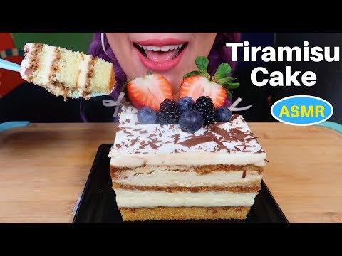 ASMR TIRAMISU CAKE | 티라미수 케이크 먹방 CURIE. ASMR