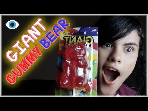 [ASMR] GIAAANNNTT Gummy Bear | MUKBANG