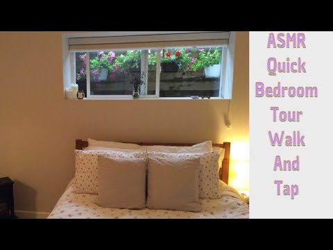 ASMR Quick Walk And Tap Bedroom Tour