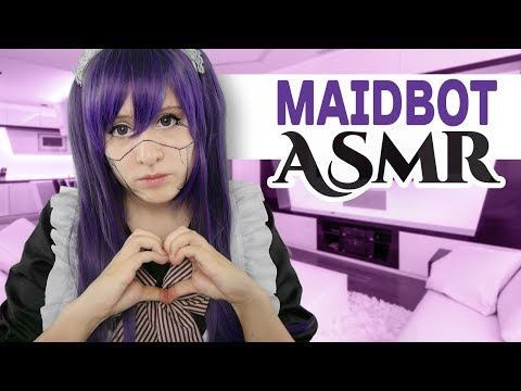 Cosplay ASMR - Maid-Bot needs your help! ♥ (Rescue her!) ASMR Neko