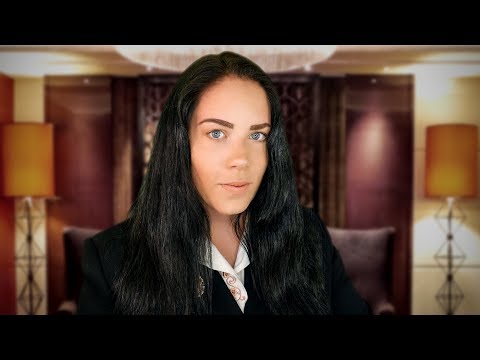ASMR Hotel Check-In 🛏️ | Relaxing and Soft Spoken With Typing Sounds 😴