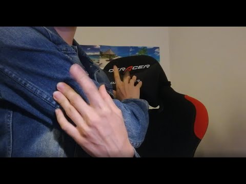 ASMR JEANS JACKET SCRATCHING (FAST)
