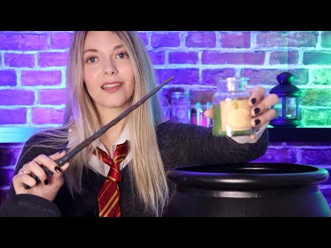 🎃 ASMR Clase de Pociones en Hogwarts | Halloween | Harry Potter Love ASMR 2020