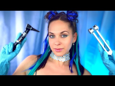 ASMR Alien Ear Cleaning Examination Roleplay Cupping Brushing No Talking
