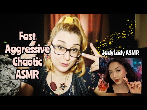 Fast & Chaotic Triggers & Personal Attention ASMR (Ft. JadyLady ASMR)
