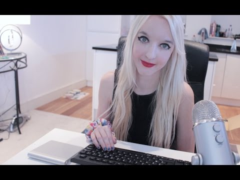 ASMR Hotel Check in Roleplay ♡ Typing Sounds, Soft Spoken, Whisper, ASMR Role Play