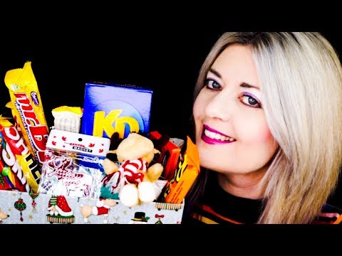 ASMR Eating Canadian Chocolate & Candy Gifts 🇨🇦🇬🇧