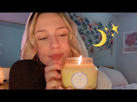 ASMR relaxing triggers for sleep💤 (tapping, whispers)