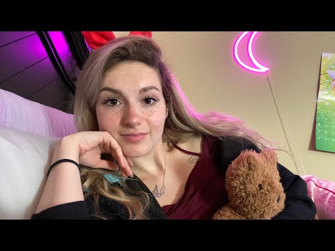 [ASMR] Sleepover with a Friend // Getting You Ready for Bed!