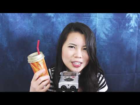 [ASMR] Asian Drinks & Mouth Sounds