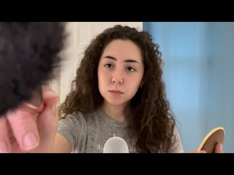 ASMR | 1 minute makeup (fast and aggressive, no talking)