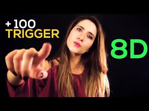 100 TRIGGER EN 8D y los mejores sonidos y susurros de la semana | ASMR Español | Asmr with Sasha