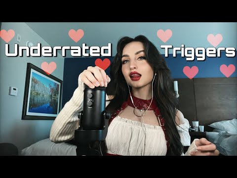 Underrated ASMR Triggers | Mic Gripping, Rubbing, Cloth On Mic, Fabric Sounds w/ Mouth Sounds