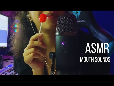 ASMR | SONS DE BOCA COM PIRULITO / mouth sounds