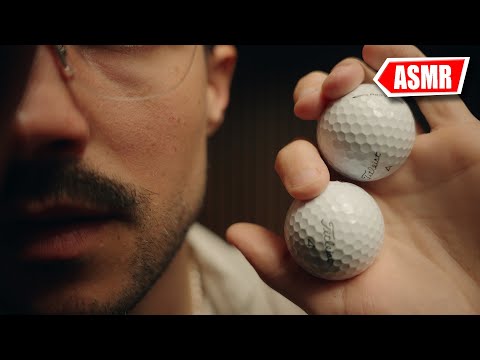 ASMR Massaging Balls...Pause (CLOSELY IN EAR)