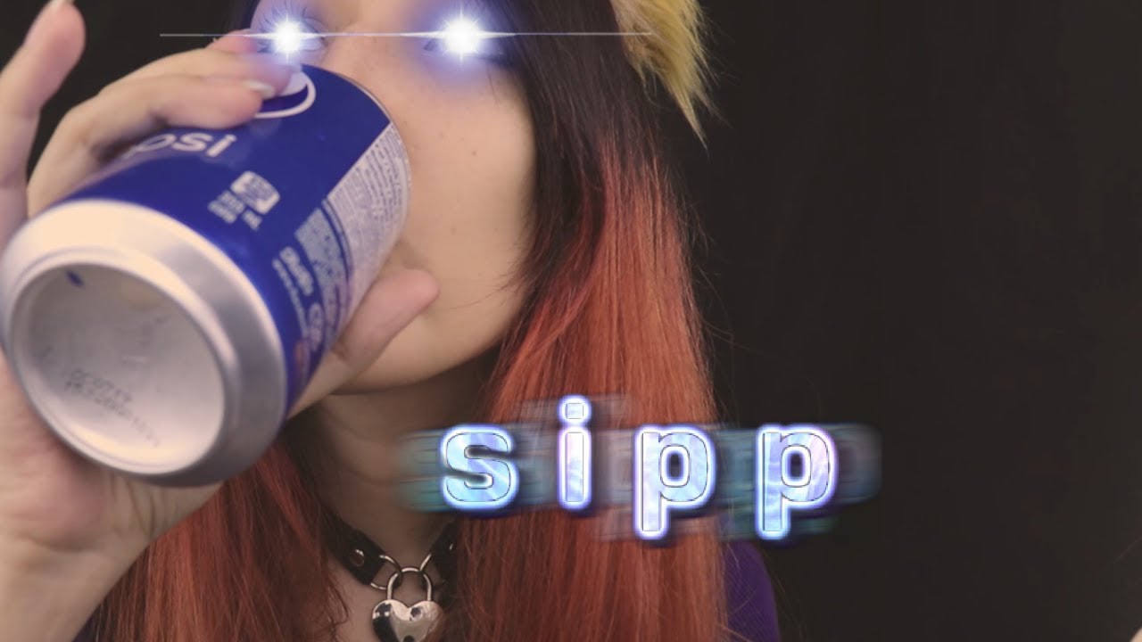 ASMR - FIZZY GULP ~ Drinking BEPIS | Slurping & Gulping Sounds! ~