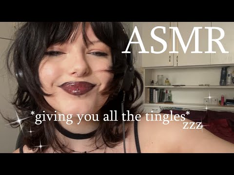 ✩ 🎧 ASMR Tingly Trigger Assortment | Tapping, Mouth Sounds, Chaotic Vibes, Sleepy Cozy Hangout 🎧 ✩