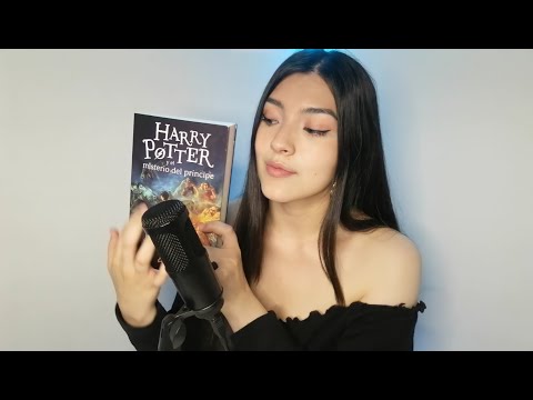 ASMR Leyendo Harry Potter en Soft spoken - Jenn ASMR