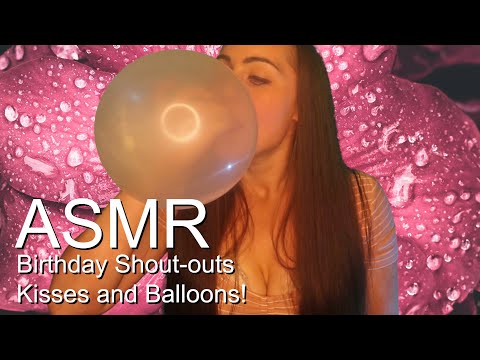 Birthday Kisses and Balloons - May Birthday shout outs!