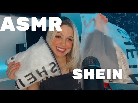 ASMR ABRINDO MEUS RECEBIDOS DA SHEIN + SCRATCHING #SHEIN #SHEINgals