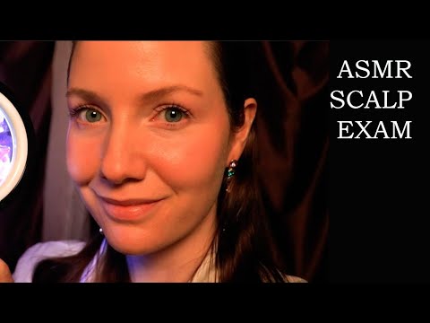 ASMR Scalp Check, Hair Care, Exam, Brushing, Glove Sounds, Medical ROLEPLAY