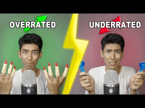 [ASMR] OVERRATED VS UNDERRATED TRIGGERS