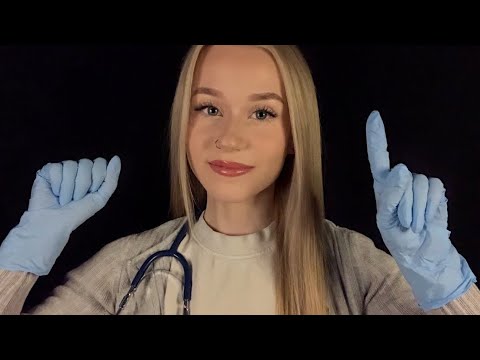 ASMR Inaudible Whispering Doctor Exam Roleplay 🩺 (Personal Attention, Flashlight, Etc)
