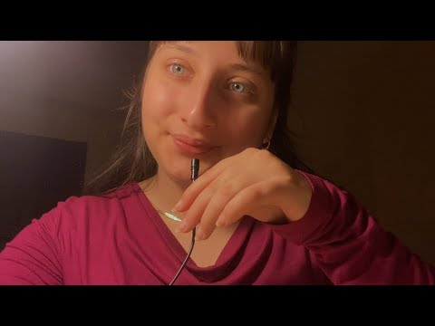 Asmr | fabric and jewelry scratching (+ mouth sounds)