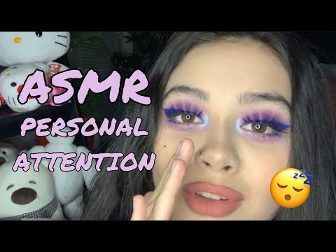 ASMR up-close personal attention, my fav personal attention triggers 💗