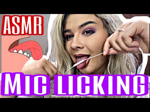 #ASMR PURE MIC LICKING, EAR EATING, MOUTH SOUNDS, EAR LICKING, MIC NIBBLING!! SLEEPY TIME!!