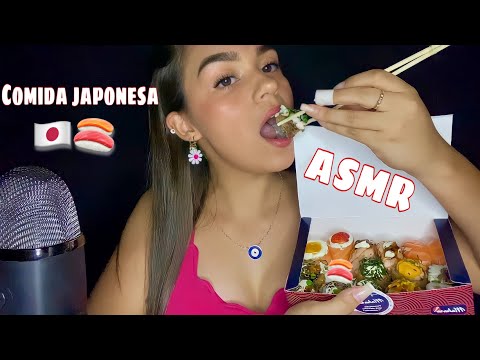 ASMR - COMENDO COMIDA JAPONESA | EATING SOUNDS