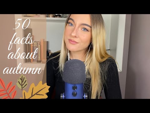 ASMR | 50 facts about autumn