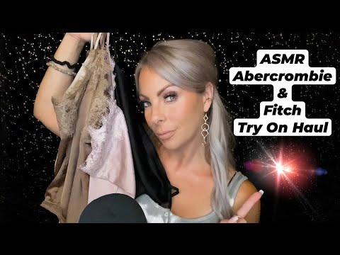 ASMR Try On Haul | Abercrombie & Fitch Whats The Tea ☕️ On The Brand Revamp? | Close 👄 Sounds