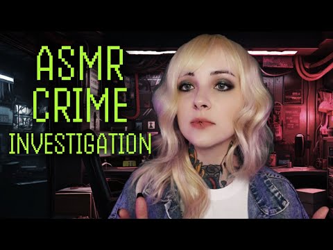 Night City Detective ASMR // cyberpunk, investigation, vocal fry