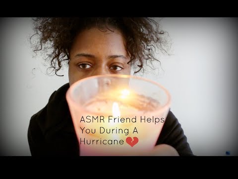 ASMR Bestfriend Comforts You During Hurricane (Relaxing)