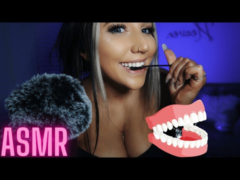 ASMR | TEETH TAPPING + SPOOLIE (MOUTH SOUNDS)