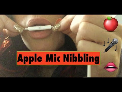 ASMR Mic Nibbling.  Microphone Eating.  Intense Mouth Sounds.