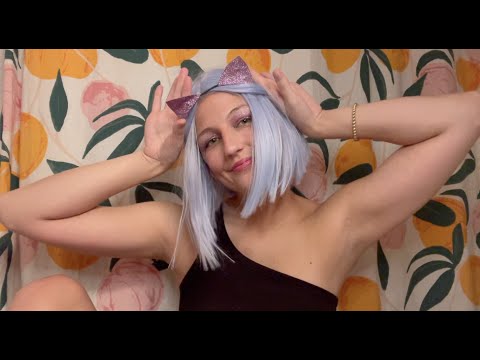 ASMR ~ TIPSY girl in the bathroom takes care of you! (halloween party edition 🎃🎃🎃 + gum chewing)