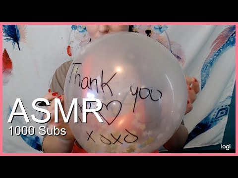 1000 subs video, ALL things Balloons